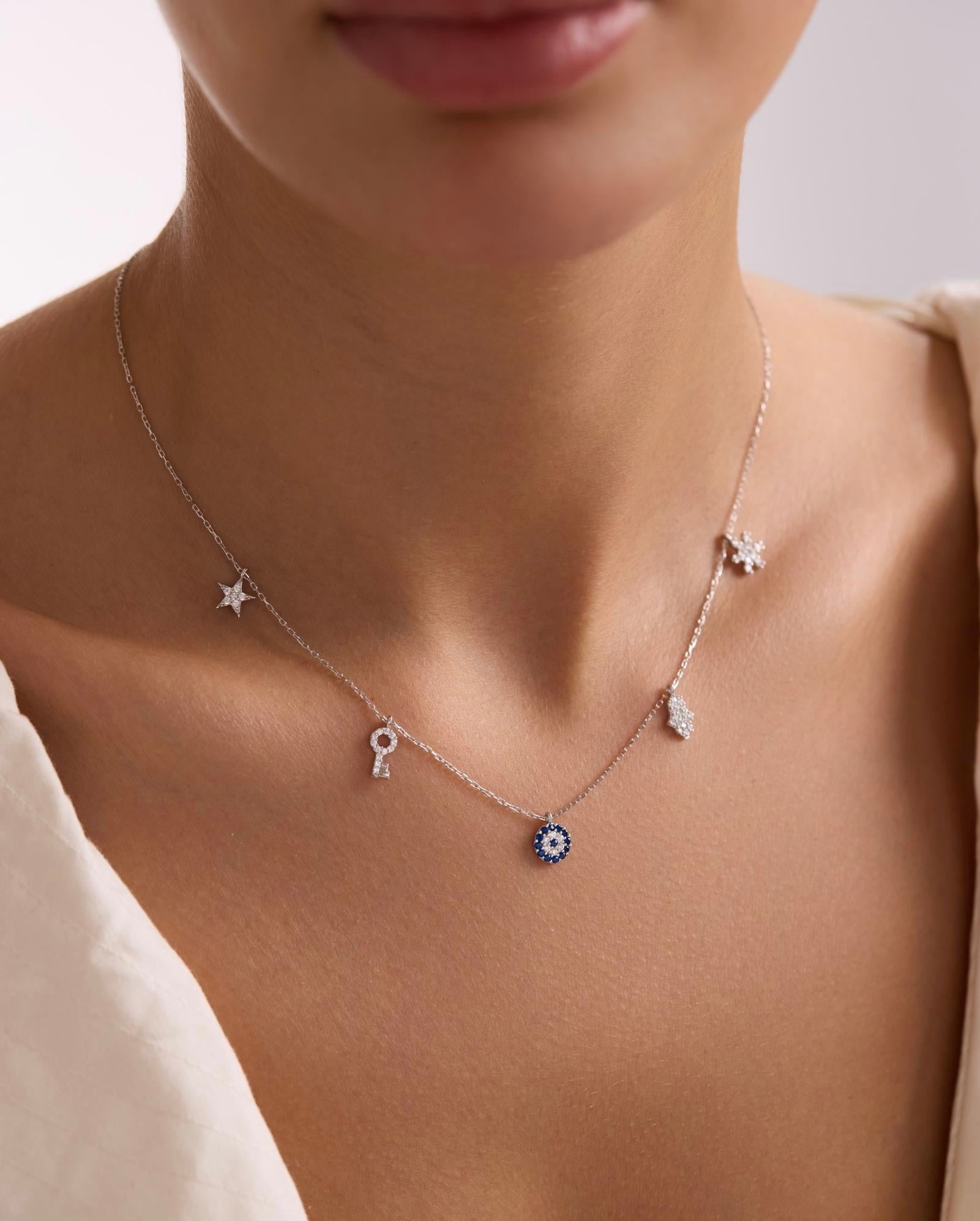 5-Figure Lucky Charm Necklace