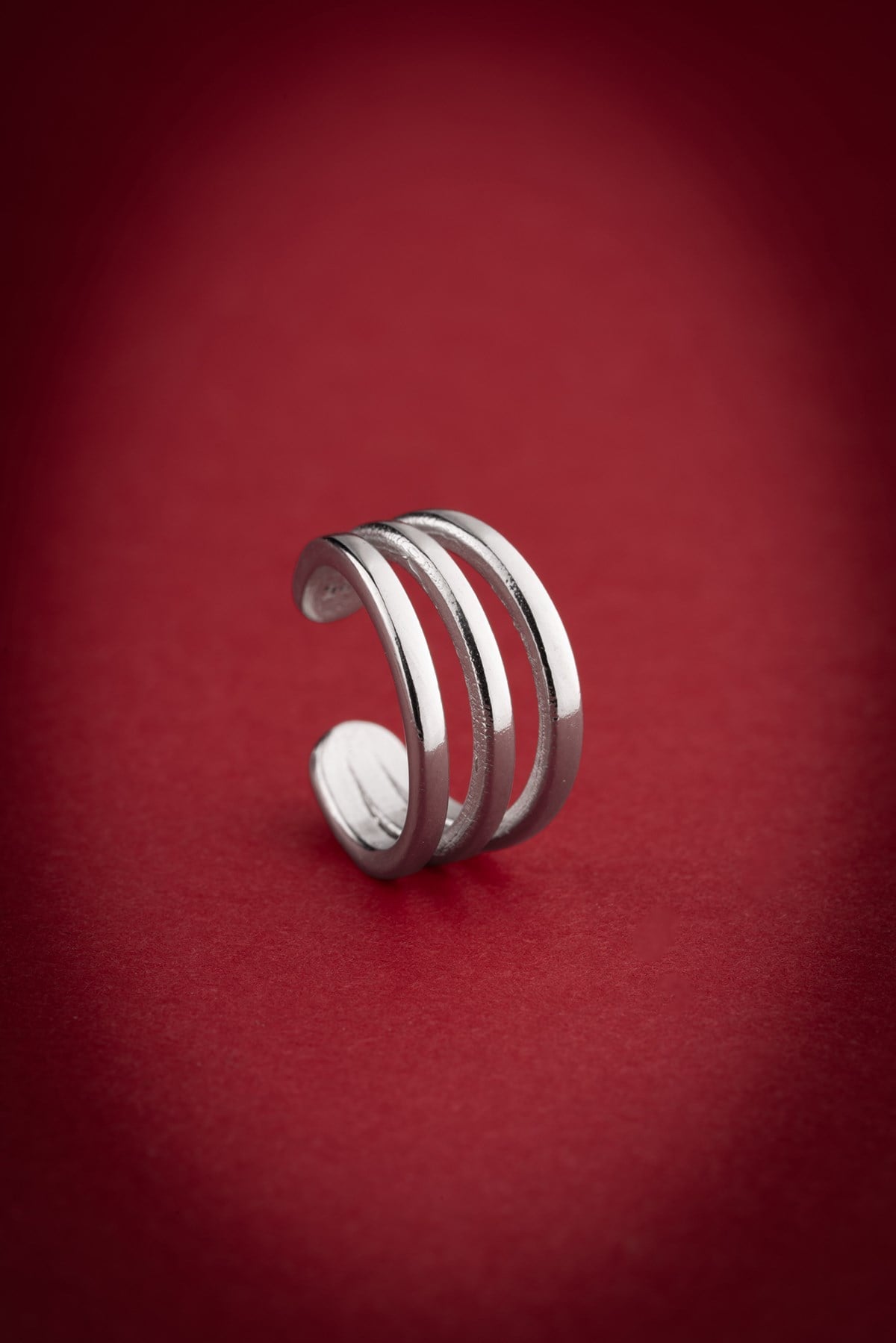 3-Row Simple Model Cartilage Earring