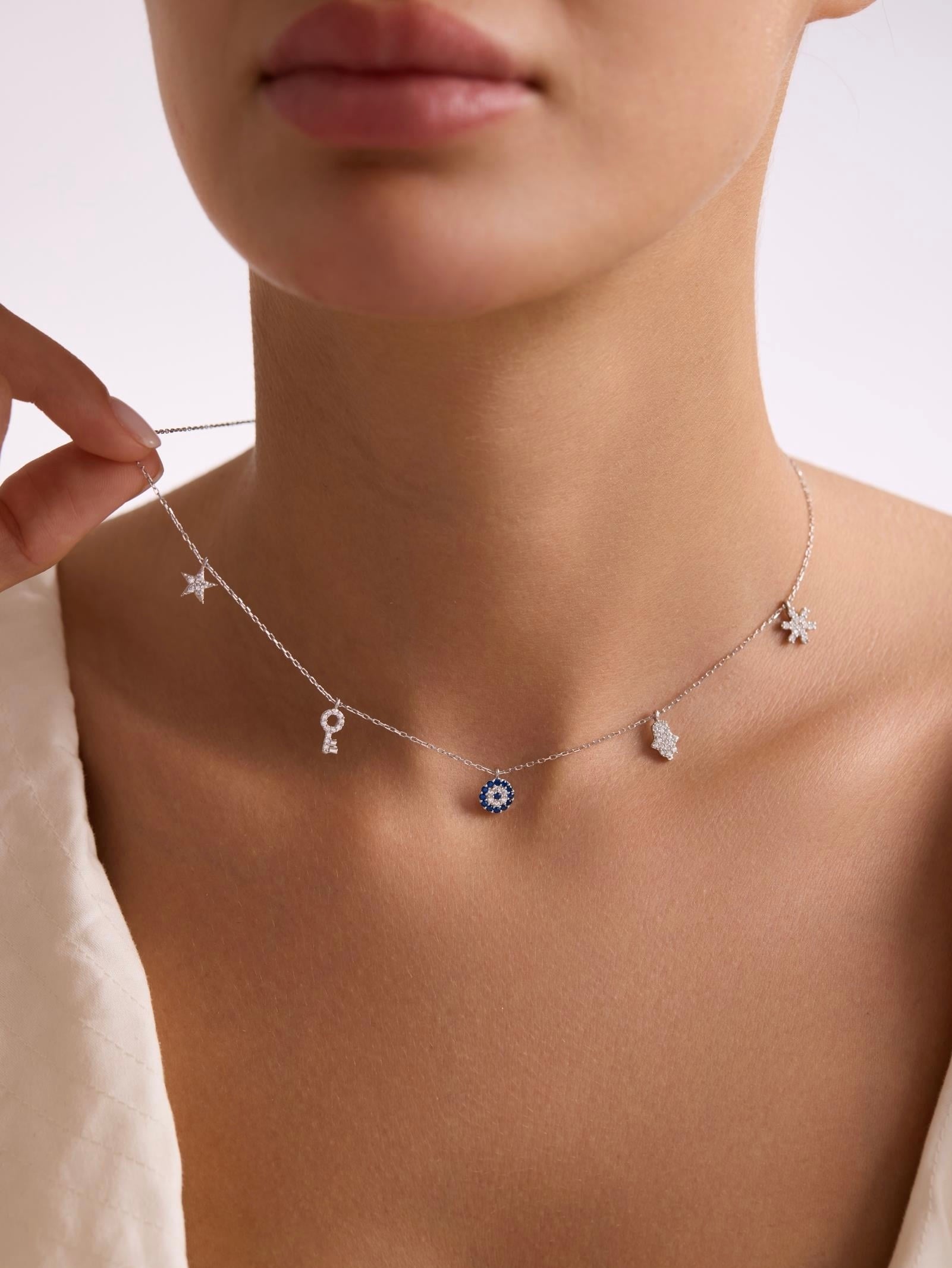 5-Figure Lucky Charm Necklace