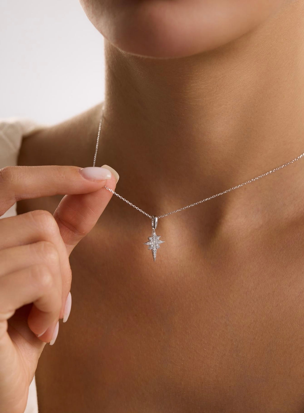 Minimalist North Star Necklace