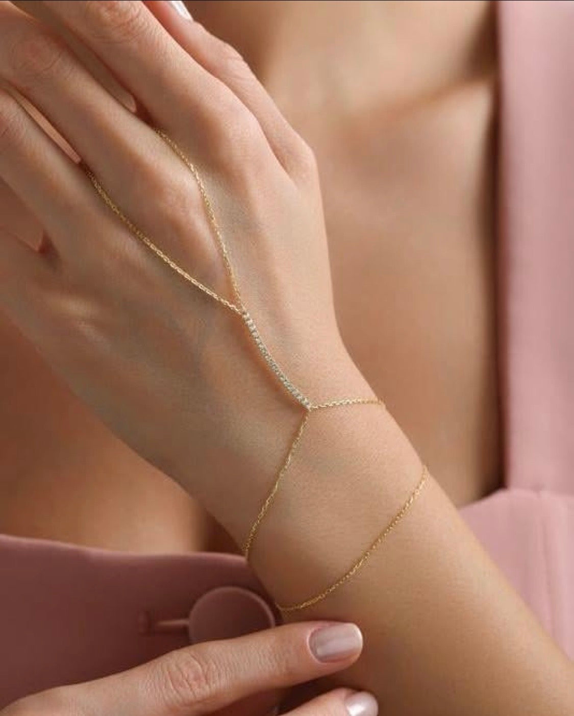 Zircon Stone Stick Model Bracelet