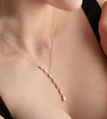 Rose cascade Necklace