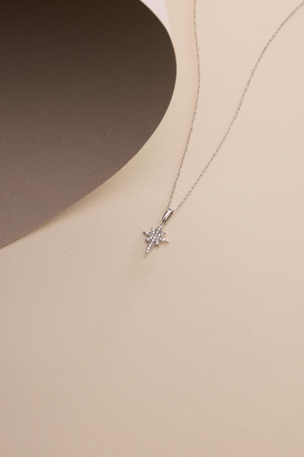 Minimalist North Star Necklace