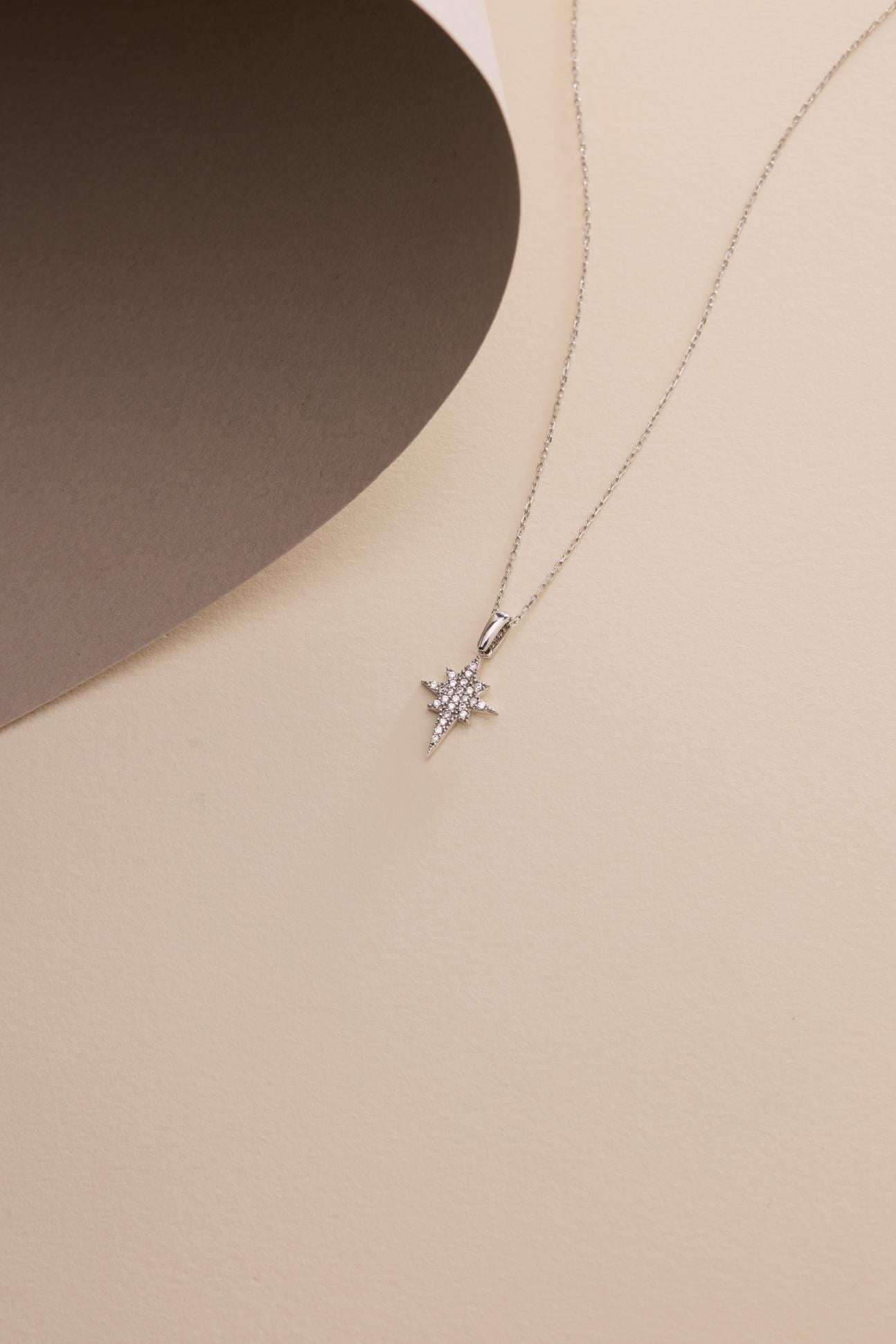 Minimalist North Star Necklace