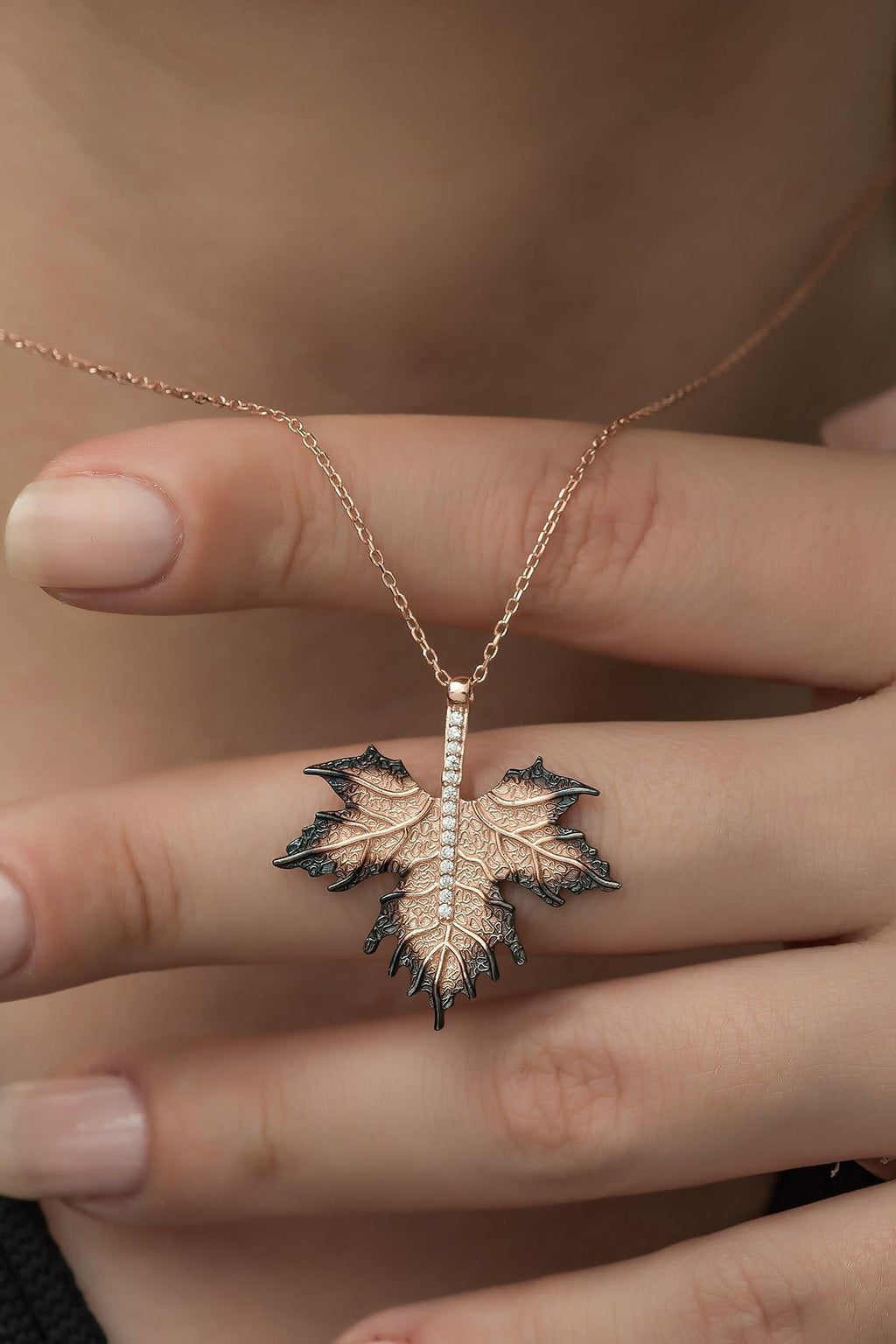 Maple Leaf Necklace