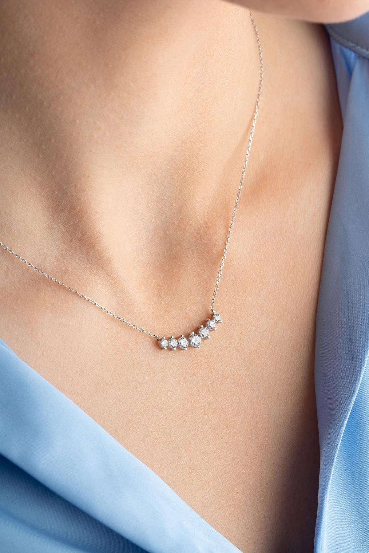 Zircon Stone Necklace